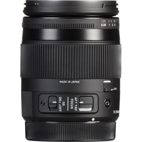 Sigma 18-200mm F3.5-6.3 DC Macro OS HSM Contemporary Lens (Nikon)