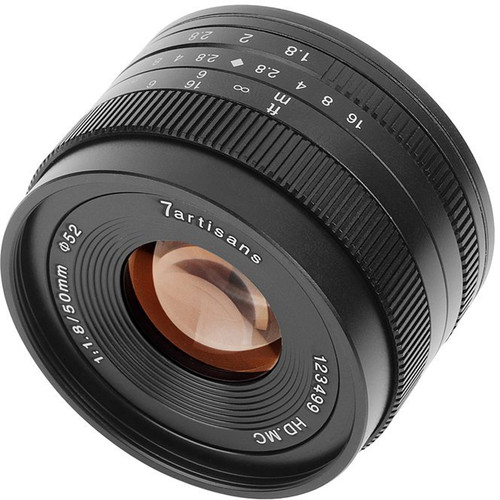 7artisans 50mm F1.8 For Micro Four Thirds (Black)