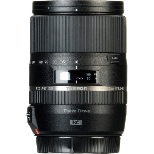 Tamron 16-300mm f/3.5-6.3 Di II VC PZD MACRO Lens (Canon)