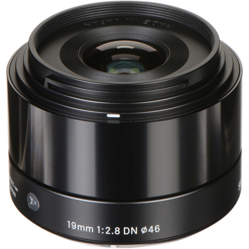 Sigma 19mm F2.8 DN Art Lens for Micro Four Thirds (Black)