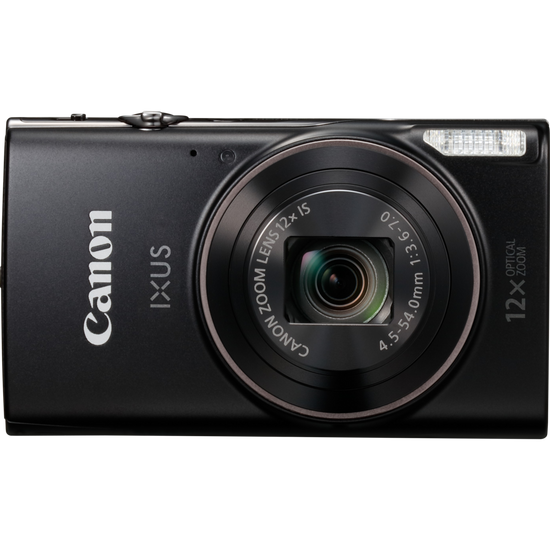 Canon Digital IXUS 285 (Black) [Free Sandisk 16GB Ultra SD Card + Carrying Case ]