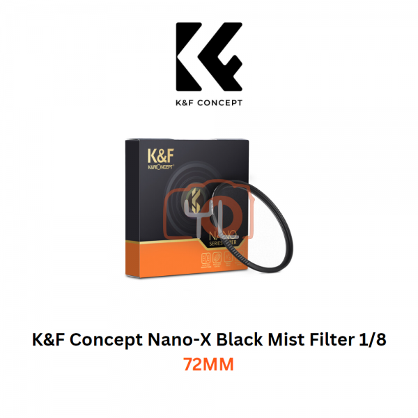 K&F Concept 72mm Nano-X Black Mist Filter 1/8