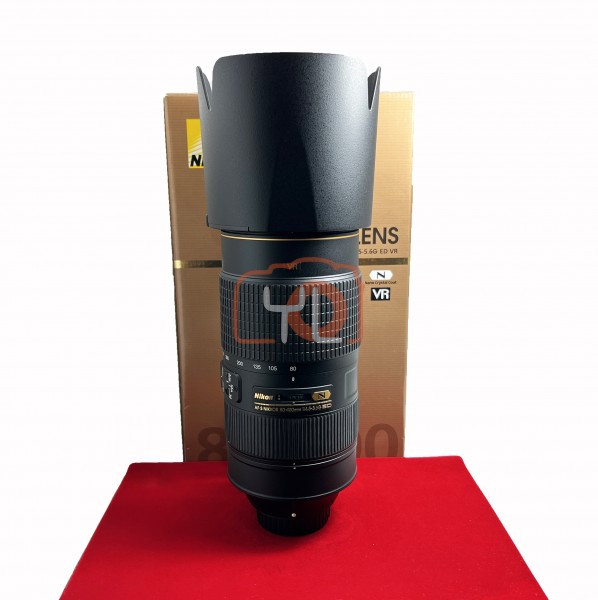 [USED-PJ33] Nikon 80-400MM F4.5-5.6G AFS VR, 95% Like New Condition (S/N:237582)