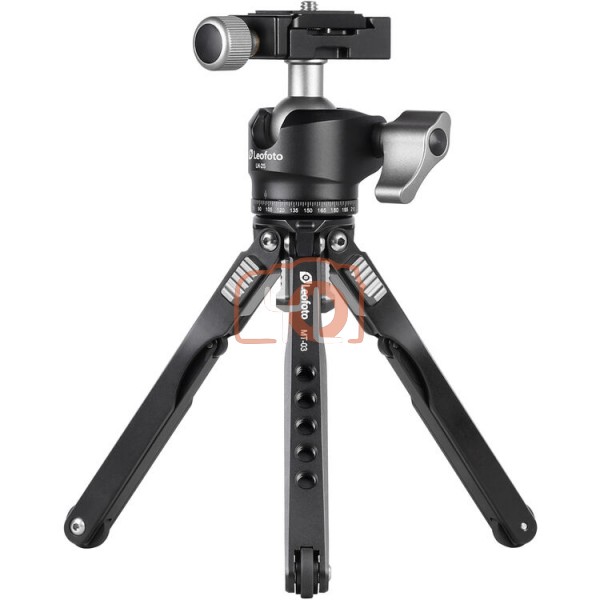 Leofoto MT-03 Spider Tabletop Tripod & LH-25 Mini Ball Head