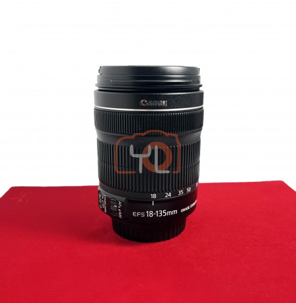 [USED-PJ33] Canon 18-135mm F3.5-5.6 IS STM EFS  , 90% Like New Condition (S/N:9102012351)