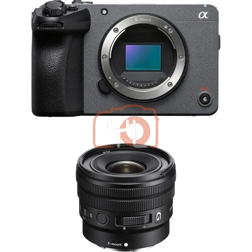 Sony FX30B Digital Cinema Camera with 10-20mm F4 PZ G lens