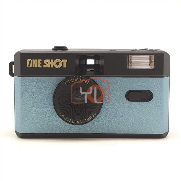 OneShot 31mm F9 Focus Free Film Cameras - Blue
