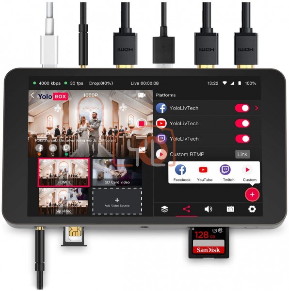 YoloLiv YoloMax All-in-One Live Streaming Solution with 32
