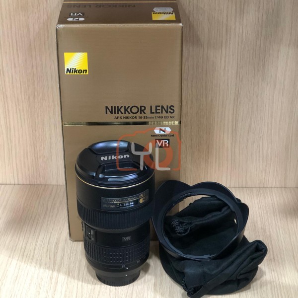 [USED-LowYat G1] Nikon 16-35mm F4G AF-S ED VR , 98% Condition Like New ,S/N:260039