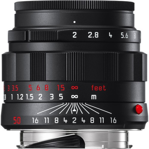 Leica 50mm F2 APO-Summicron-M ASPH - Black-Chrome (11811)