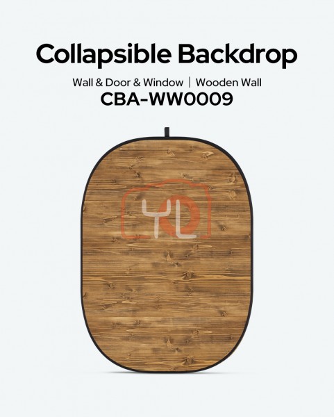 Godox CBA-WW0009 Wooden Wall Collapsible Backdrop