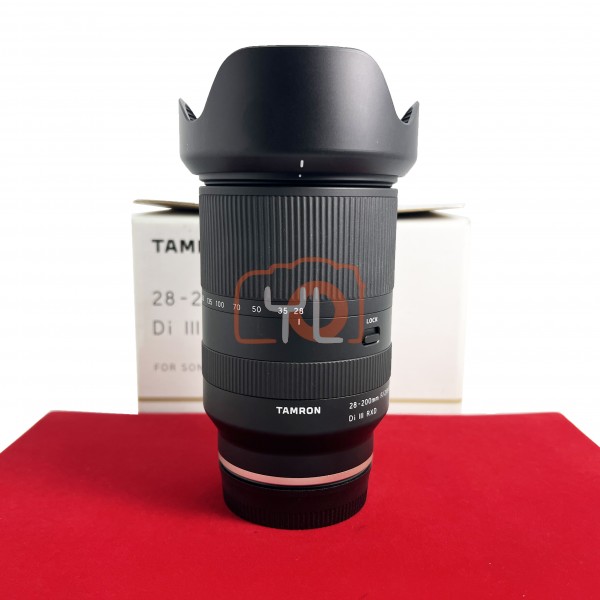 [USED-PJ33] Tamron 28-200mm F2.8-5.6 SP DI III RXD (Sony FE), 90% Like New Condition (S/N:036122)