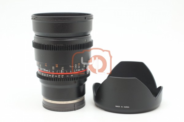 [USED-PUDU] Samyang 16mm T2.2 Cine Lens for Sony E 90%LIKE NEW CONDITION SN:D318A0067