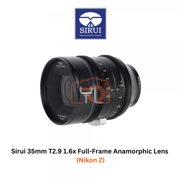 Sirui 35mm T2.9 1.6x Full-Frame Anamorphic Lens (Nikon Z)