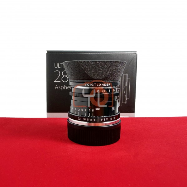 [USED-PJ33] Voigtlander 28mm F2 Type II Ultron Vintage Line ASPH VM (Leica M ) , 95% Like New Condition (S/N:7130157)