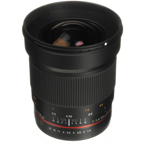 Samyang 24mm F1.4 ED AS UMC Wide-Angle Lens for Canon M Mount