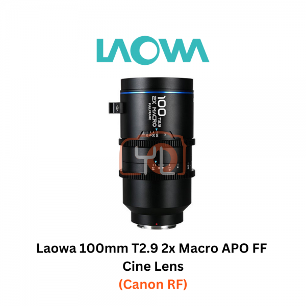 Laowa 100mm T2.9 2x Macro APO FF Cine Lens (Canon RF)