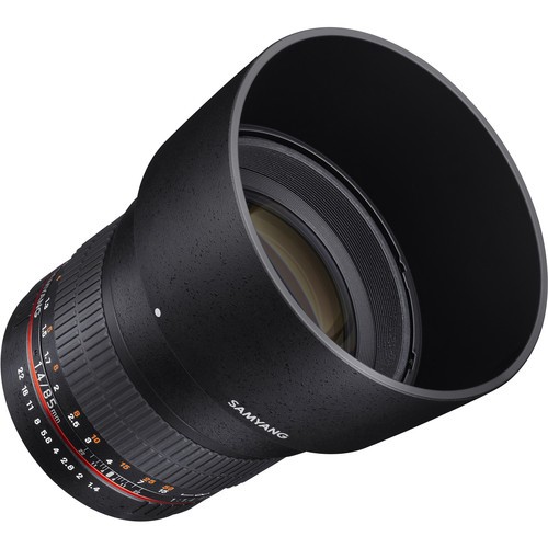 Samyang 85mm F1.4 Aspherical IF Lens for Canon EF with AE Chip