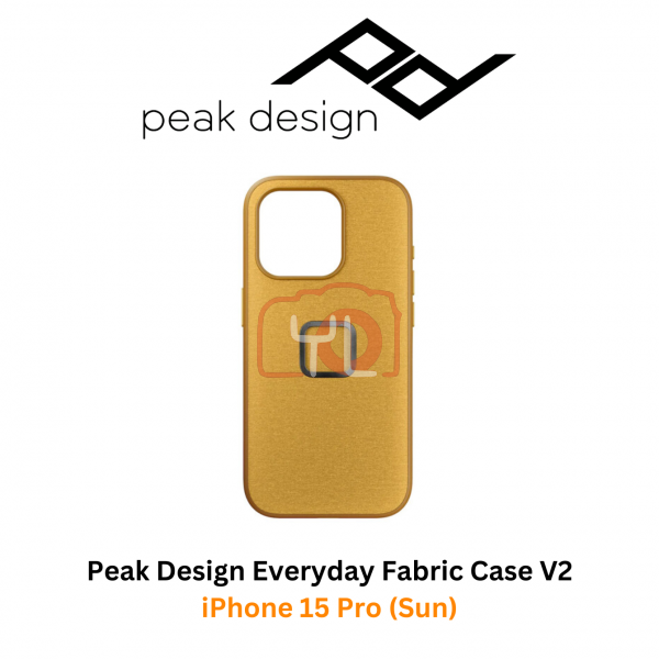 Peak Design Everyday Case V2 for iPhone 15 Pro (Sun)