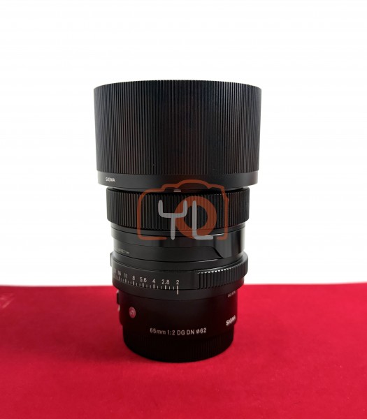 [USED-PJ33] Sigma 65mm F2 DG DN Contemporary (Sony FE) , 90% Like New Condition (S/N:55216766)