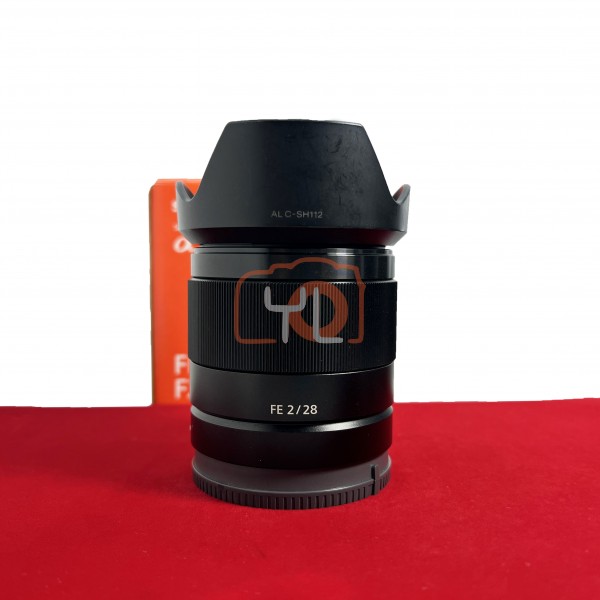 [USED-PJ33] Sony 28mm F2 FE , 95% Like New Condition, (S/N:0215465)