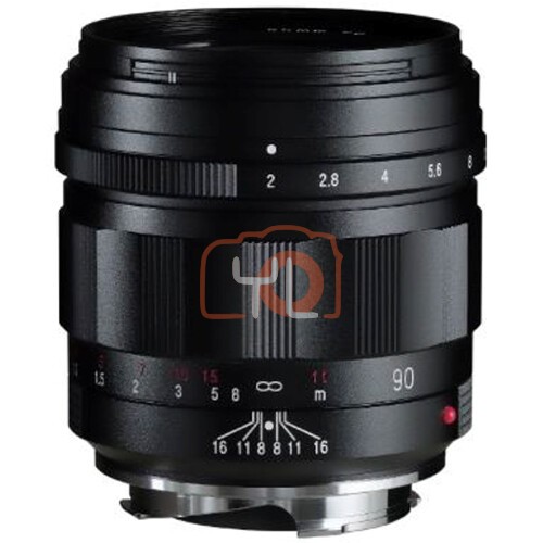 Voigtlander APO-Ultron 90mm f2 VM Lens (Leica M, Black)
