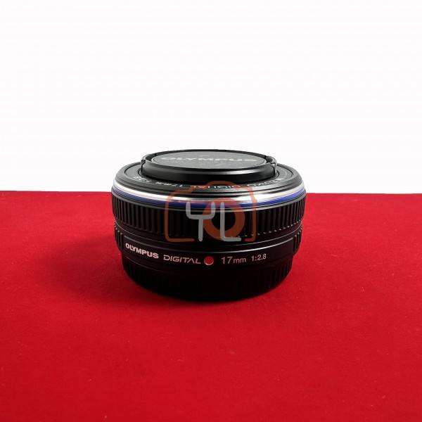 [USED-PJ33] Olympus 17mm F2.8 M.Zuiko Digital , 90% Like New Condition (S/N:AB9248166)