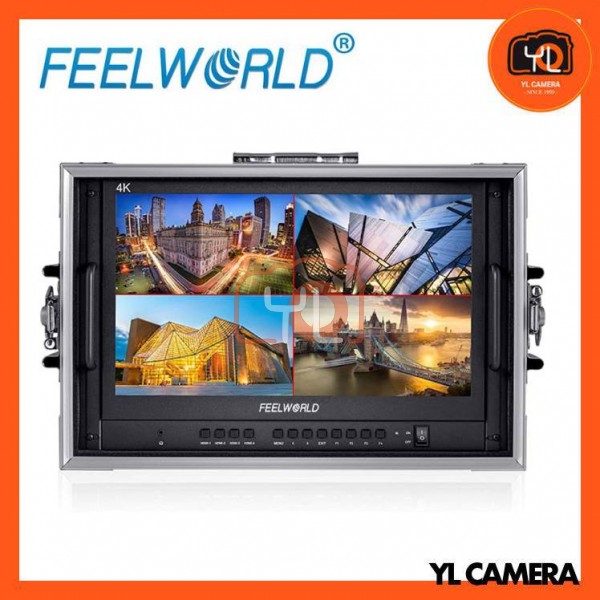 FeelWorld SEETEC ATEM156-CO 15.6 4K HDMI Multiview Portable Carry-on Live Streaming Broadcast Director Monitor