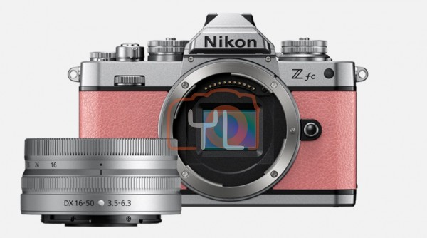Nikon Z fc with 16-50mm Silver Kit + FTZ Adapter II ( (Coral Pink)