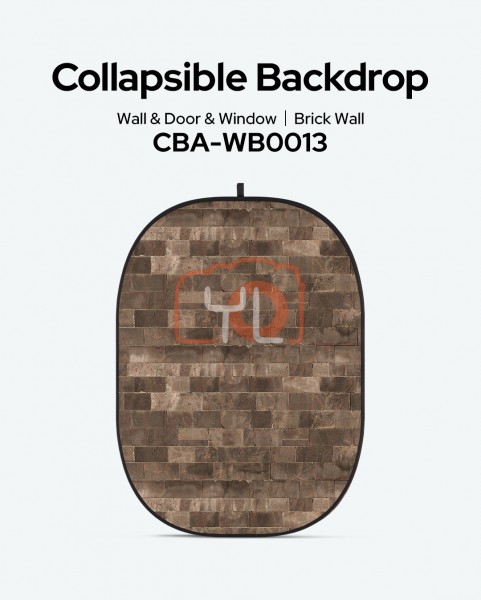Godox CBA-WB0013 Brick Wall Collapsible Backdrop