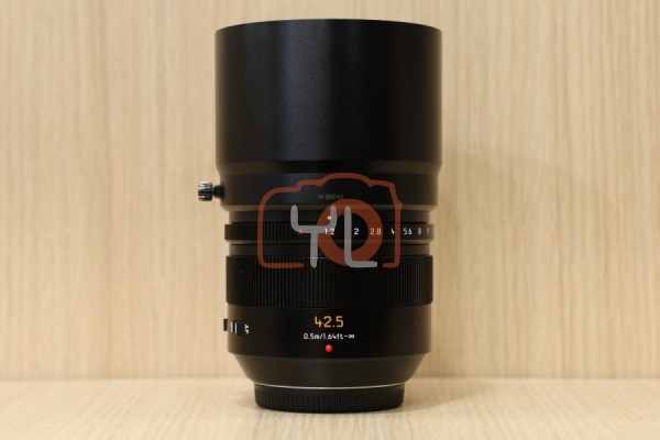 [USED-LOW YAT G1]-Panasonic 42.5mm F1.2 ASPH Leica DG Nocticron Lens,98% Condition Like New,S/N:XT6GK001174