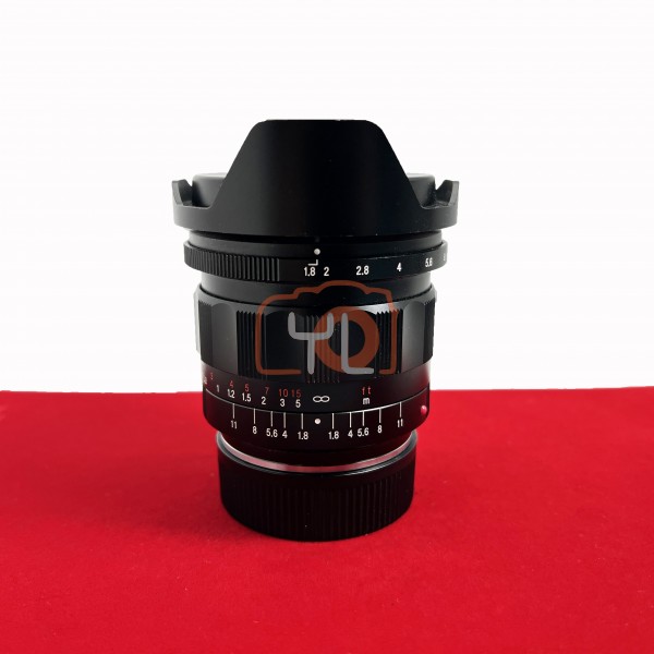[USED-PJ33] Voigtlander 21MM F1.8 Ultron ASPH VM (Leica M), 90% Like New Condition (S/N:8420224)
