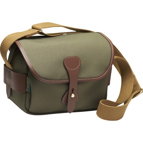 Billingham S2 Shoulder Bag (Sage FibreNyte/Chocolate Leather)