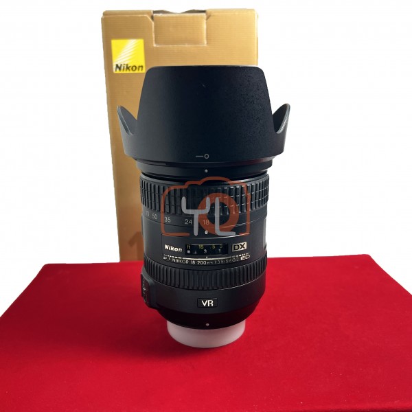 [USED-PJ33] Nikon 18-200mm F3.5-5.6 G DX AF-S VR II, 90% Like New Condition (S/N:42000795)