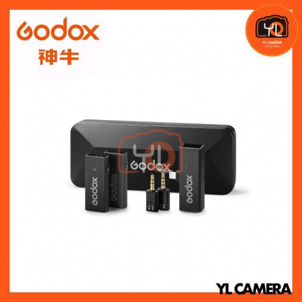 Godox MoveLink Mini LT 2.4GHz Lightning Wireless Microphone Kit2