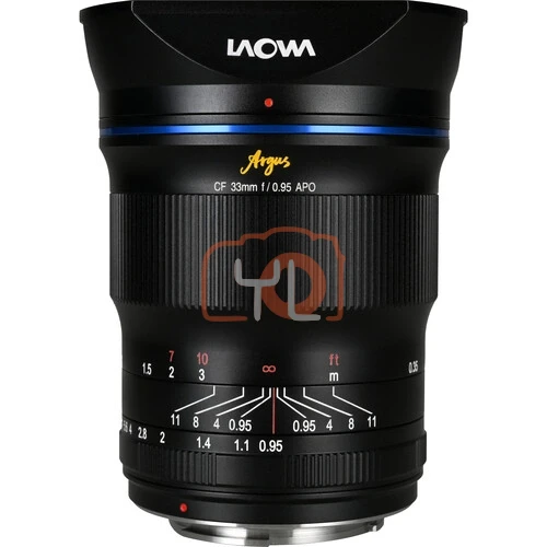 Laowa 33mm F0.95 Argus CF APO Lens for Canon EF-M