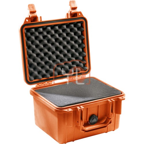 Pelican 1300 Case with Foam (Orange)
