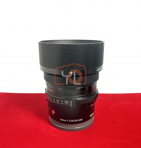 [USED-PJ33] Sigma 35mm F2 DG DN Contemporary (Sony FE), 90% Like New Condition (S/N:55283570)