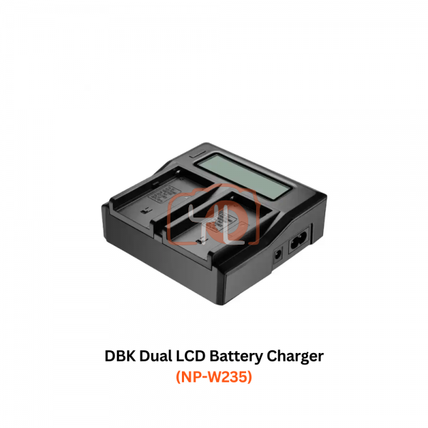 DBK Dual LCD Battery Charger NP-W235 (Fujifilm Battery)