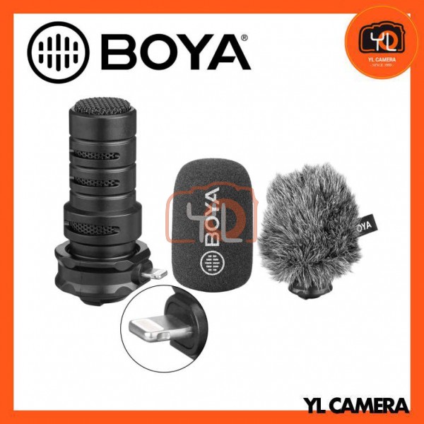 Boya BY-DM200 Digital Stereo Lightning Microphone For Lightning IOS Devices