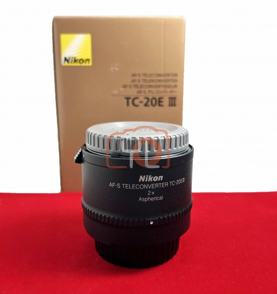 [USED-PJ33] Nikon TC-20 E III AF-S Teleconverter, 95% Like New Condition (S/N:274616)