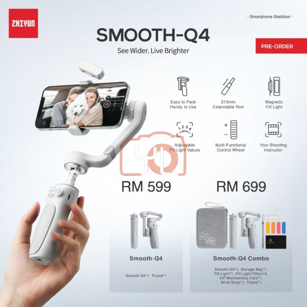 Zhiyun Smooth-Q4 Smartphone Gimbal Stabilizer