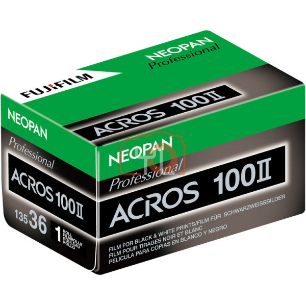 Fujifilm  Neopan 100 Acros II Black and White Negative Film (35mm, 36 Exposure) - 1 Roll