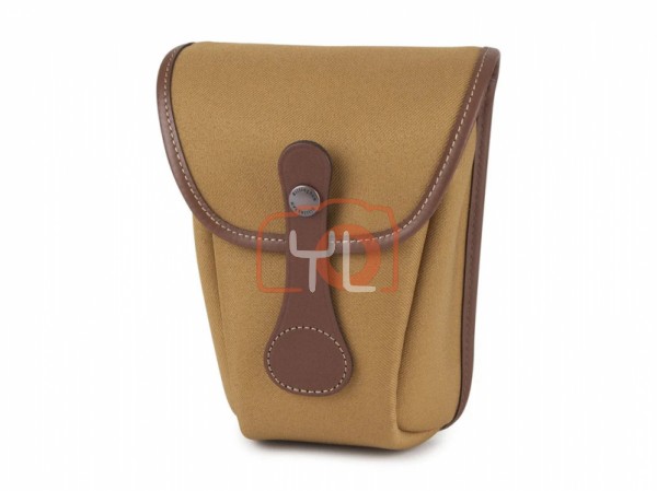 Billingham AVEA 8 Camera Pocket (Khaki FibreNyte with Tan Leather Trim, 1.1L)