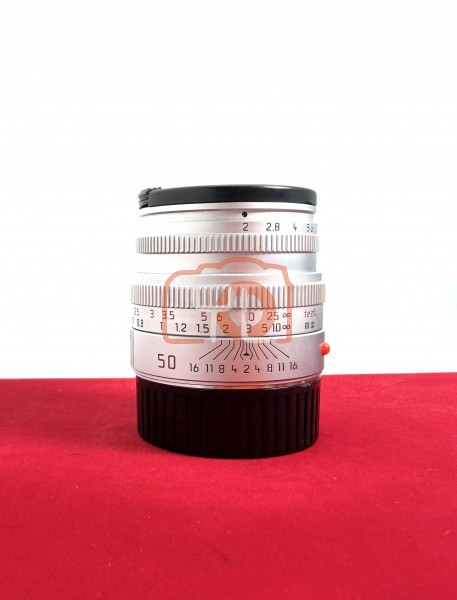 [USED-PJ33] Leica 50mm F2 Summicron-M ASPH 6 bits 11816, 95% Condition Like New (S/N:3996504)