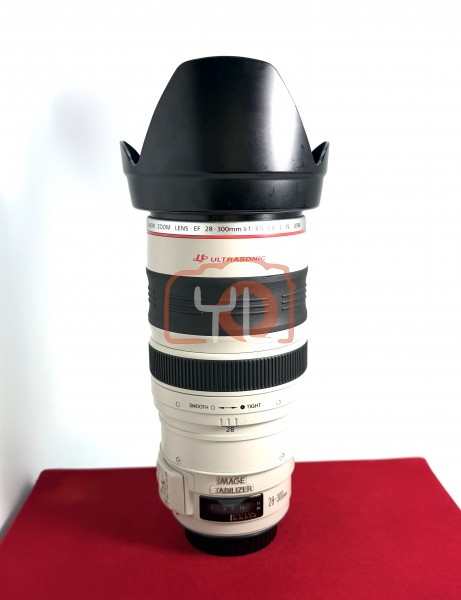 [USED-PJ33] Canon 28-300mm F3.5-5.6 L IS USM EF (No Tripod Collar) , 90% Like New Condition (S/N:41143)
