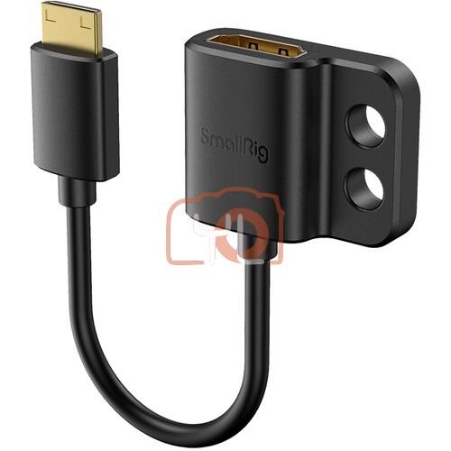 SmallRig 3020 Ultra Slim 4K HDMI Adapter Cable (HDMI Type A to Male Mini-HDMI Type C)