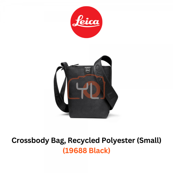 Leica Crossbody Bag, Recycled Polyester (Small) - 19688 Black