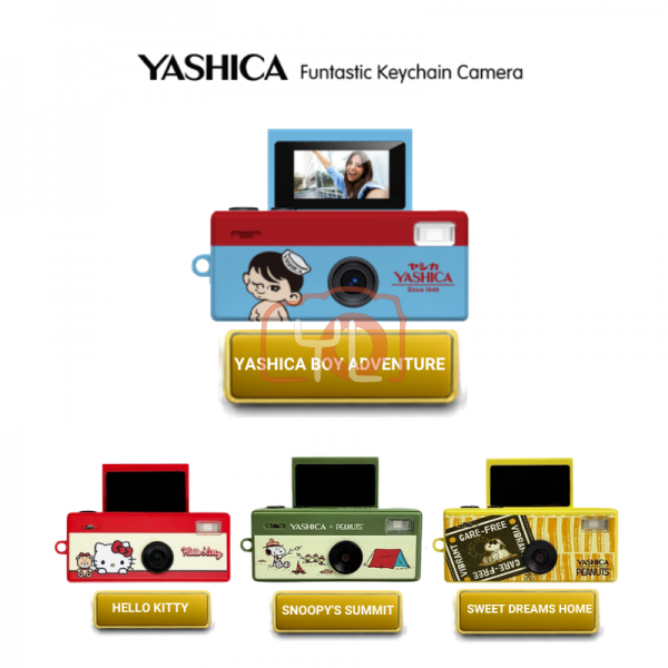 YASHICA Funtastic Keychain Camera (Boy Adventure)