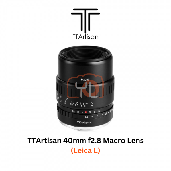 TTArtisan 40mm f2.8 Macro Lens (Leica L)